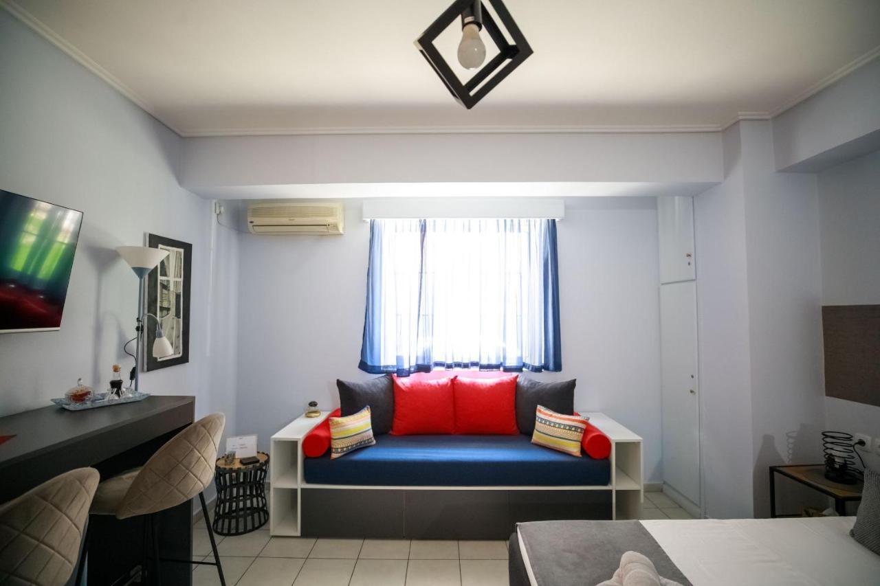 Adriana'S Downtown Studio-Parking Lot Included Patras Ngoại thất bức ảnh