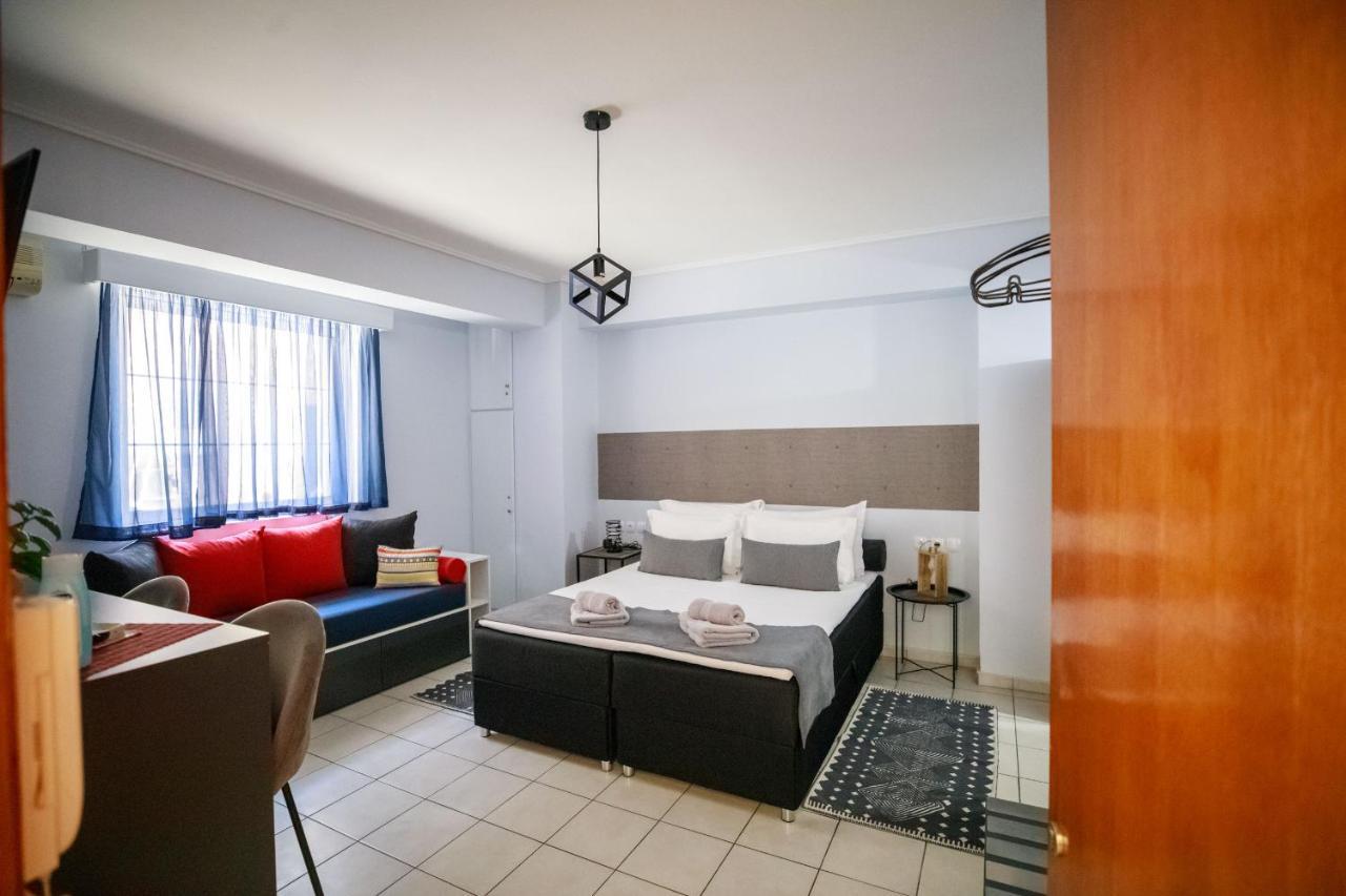 Adriana'S Downtown Studio-Parking Lot Included Patras Ngoại thất bức ảnh