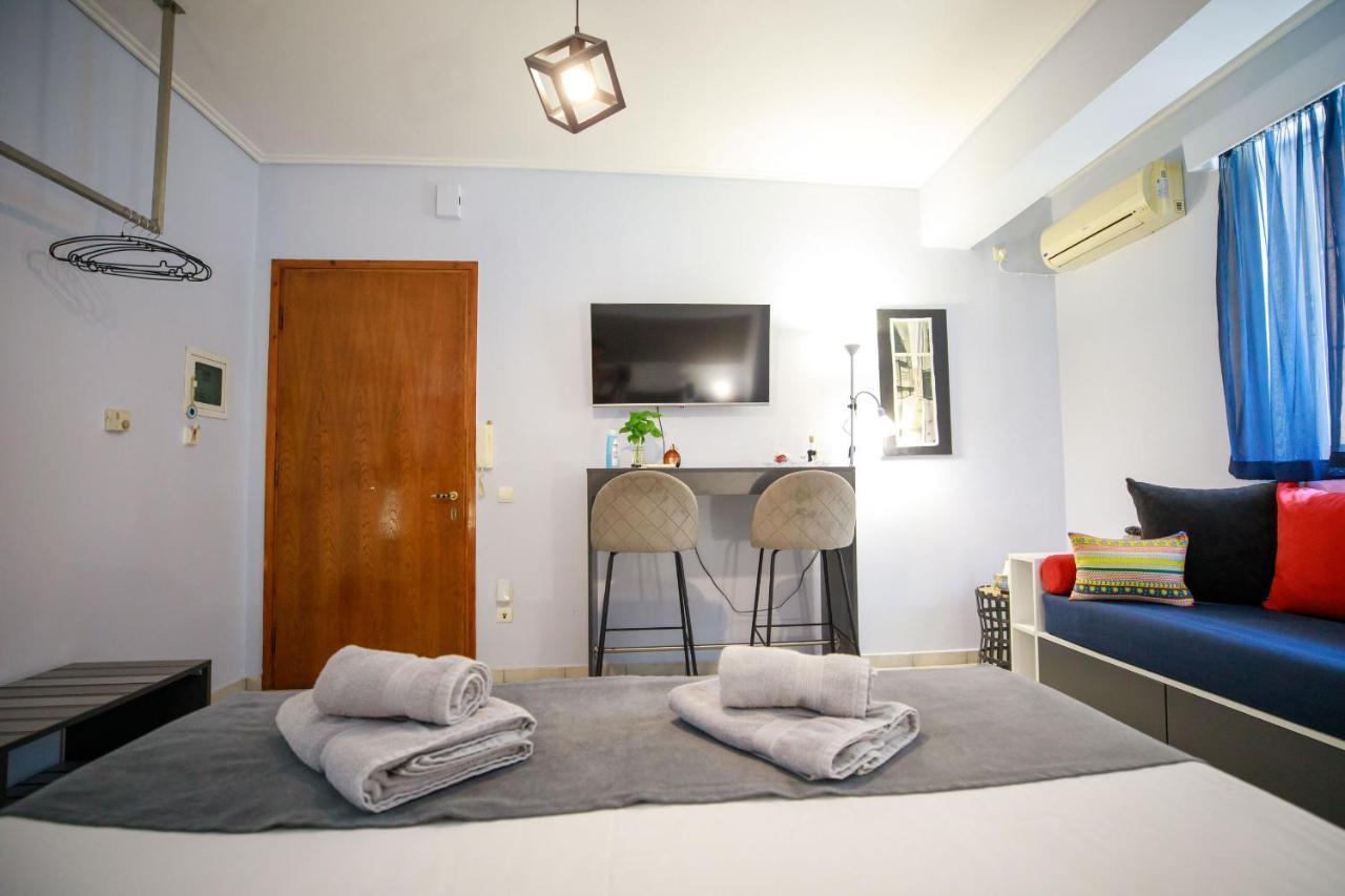 Adriana'S Downtown Studio-Parking Lot Included Patras Ngoại thất bức ảnh
